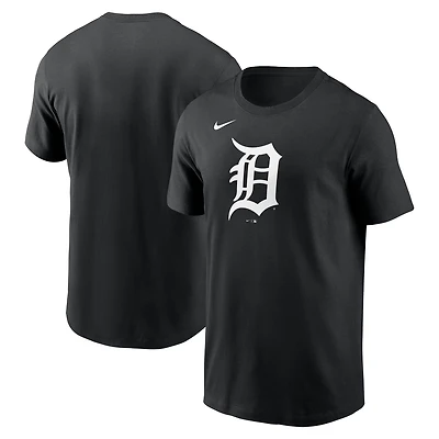 Men's Nike Black Detroit Tigers Logo T-Shirt