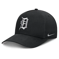 Men's Nike Black Detroit Tigers Rise Dri-FIT A-Frame Adjustable Hat