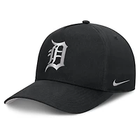 Men's Nike Black Detroit Tigers Rise Dri-FIT A-Frame Adjustable Hat