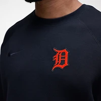 Sweat-shirt Nike Tech Fleece Raglan noir Detroit Tigers pour homme