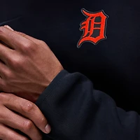 Men's Nike Black Detroit Tigers Tech Fleece Raglan Sweatshirt