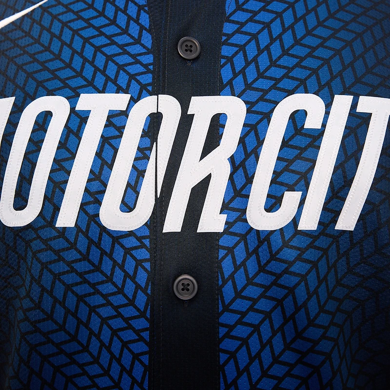 Men's Nike Blue Detroit Tigers City Connect Limited Jersey