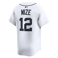 Maillot de joueur alternatif Nike Casey Mize pour homme, blanc, Detroit Tigers, édition limitée