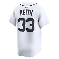 Maillot Nike Colt Keith blanc des Detroit Tigers à domicile en édition limitée pour homme