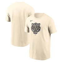 T-shirt Nike crème à logo camouflage Detroit Tigers pour homme