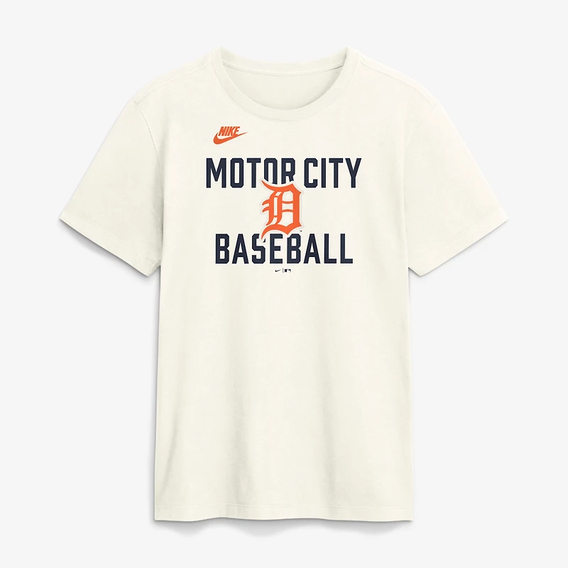 Men's Nike Cream Detroit Tigers Cooperstown Collection ‘70s Inspired T-Shirt