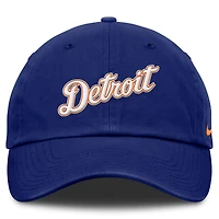 Men's Nike Deep Royal Detroit Tigers Club Adjustable Hat