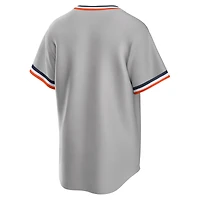 Maillot de l'équipe Nike la collection Road Cooperstown des Detroit Tigers pour homme, gris, gris