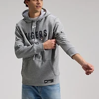 Sweat à capuche Nike Therma-FIT Authentic Collection Detroit Tigers gris chiné pour homme
