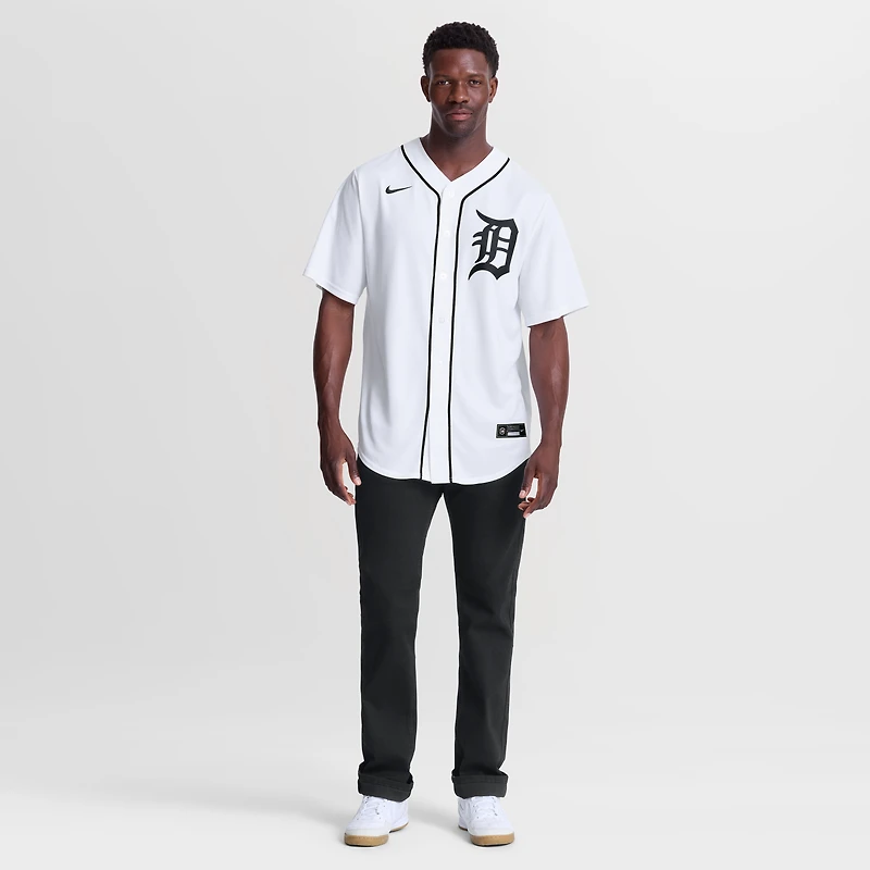 Men's Nike Kerry Carpenter White Detroit Tigers Home Replica Jersey