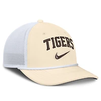 Men's Nike Natural/White Detroit Tigers Rise Dri-FIT Trucker Adjustable Hat​