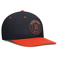 Men's Nike Navy/Orange Detroit Tigers Cooperstown Collection Pro Dri-FIT Snapback Hat