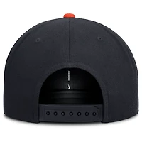 Men's Nike  Navy/Orange Detroit Tigers Primetime Pro Dri-FIT Snapback Hat