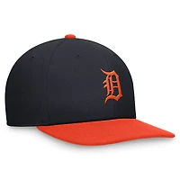 Men's Nike Navy/Orange Detroit Tigers Two-Tone Snapback Hat