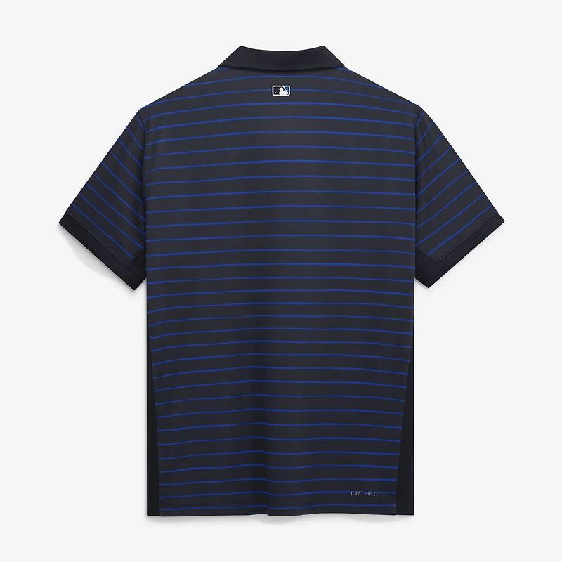Men's Nike Navy/Royal Detroit Tigers Authentic Collection City Connect Striped Victory Dri-FIT Polo