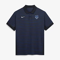 Men's Nike Navy/Royal Detroit Tigers Authentic Collection City Connect Striped Victory Dri-FIT Polo