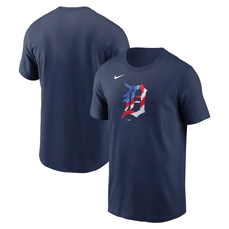 T-shirt Americana bleu marine des Detroit Tigers pour homme