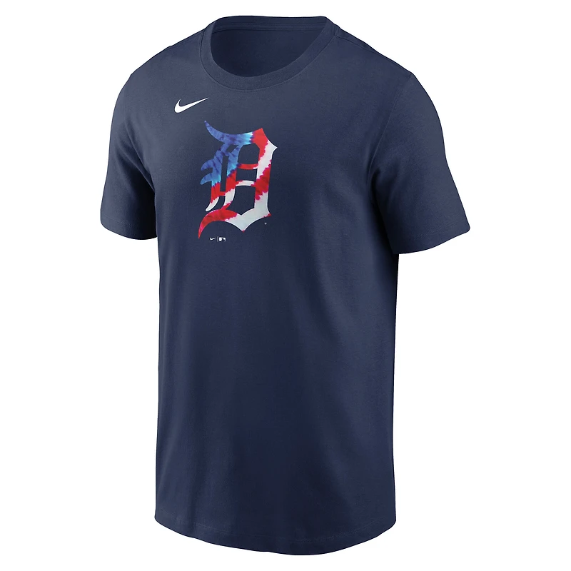 T-shirt Americana bleu marine des Detroit Tigers pour homme