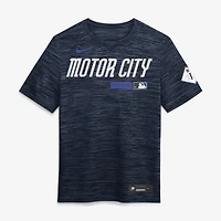 T-shirt Nike City Connect Velocity Dri-FIT Authentic Collection Tigers bleu marine pour homme