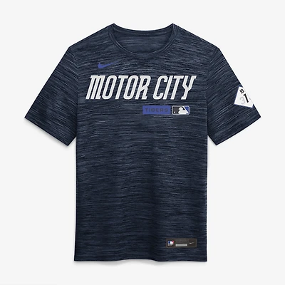 Men's Nike Navy Detroit Tigers Authentic Collection City Connect Velocity Dri-FIT T-Shirt