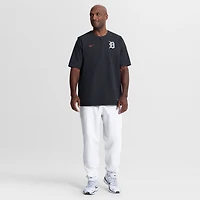 Coupe-vent Nike Detroit Tigers Authentic Collection bleu marine pour homme, Dri-FIT à quart de zip