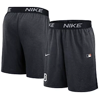 Short en tricot Nike bleu marine Detroit Tigers Authentic Collection Performance pour homme