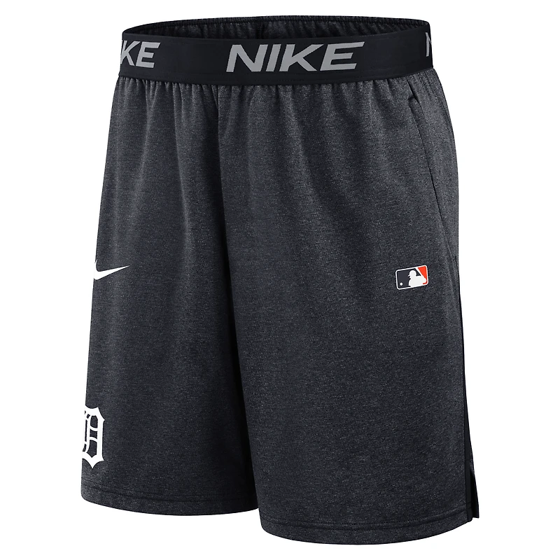 Short en tricot Nike bleu marine Detroit Tigers Authentic Collection Performance pour homme