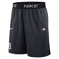 Short en tricot Nike bleu marine Detroit Tigers Authentic Collection Performance pour homme