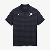 Men's Nike Navy Detroit Tigers Authentic Collection Striped Victory Dri-FIT Polo