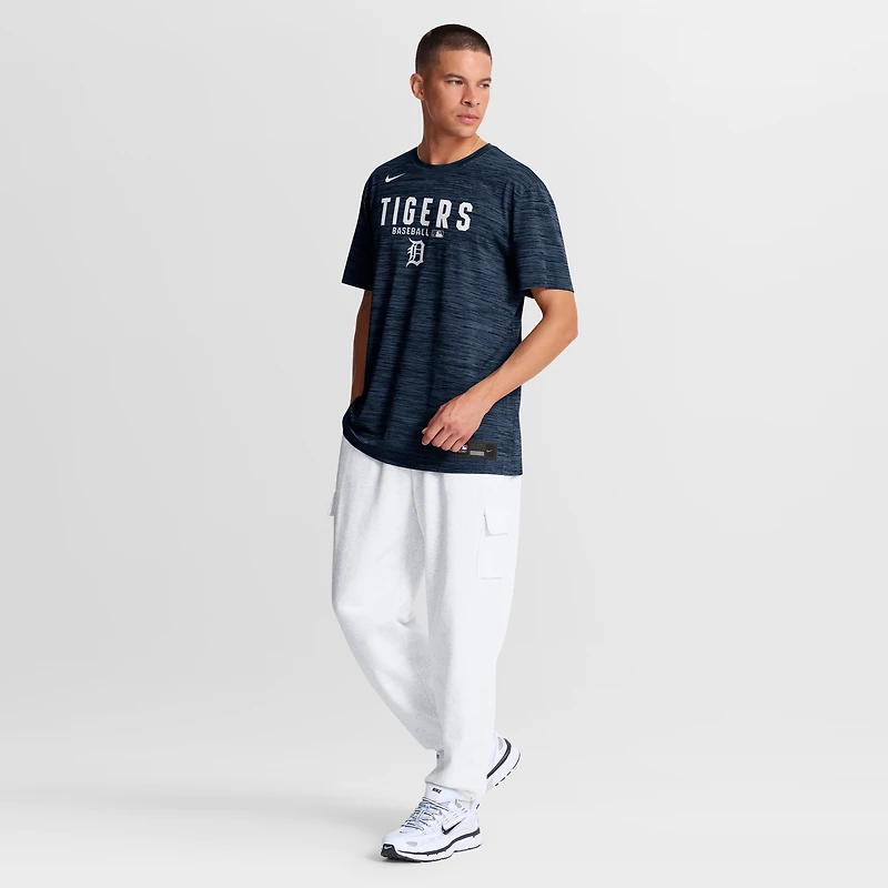 Men's Nike Navy Detroit Tigers Authentic Collection Velocity Dri-FIT T-Shirt