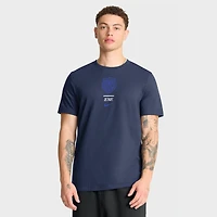 T-shirt Nike City Connect 2-Hit bleu marine pour homme, Detroit Tigers