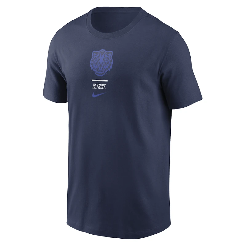 Men's Nike Navy Detroit Tigers City Connect 2-Hit T-Shirt