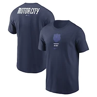 Men's Nike Navy Detroit Tigers City Connect 2-Hit T-Shirt