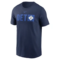 T-shirt Nike bleu marine City Connect Tricode des Detroit Tigers pour homme
