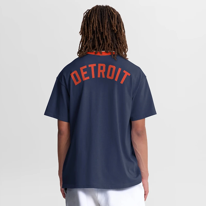 Men's Nike Navy Detroit Tigers Cooperstown Collection Ringer T-Shirt