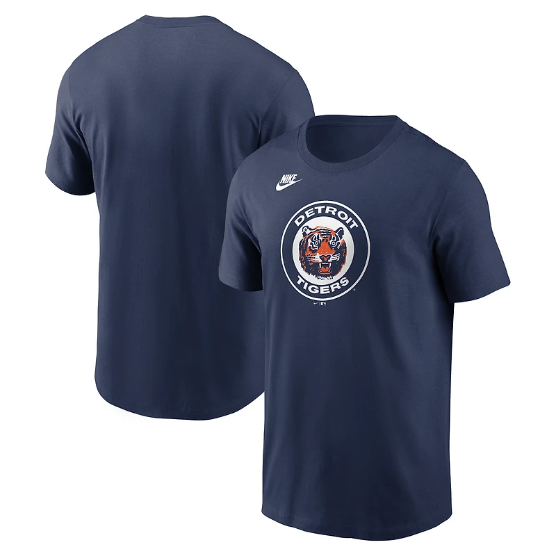 Men's Nike Navy Detroit Tigers Cooperstown Collection T-Shirt