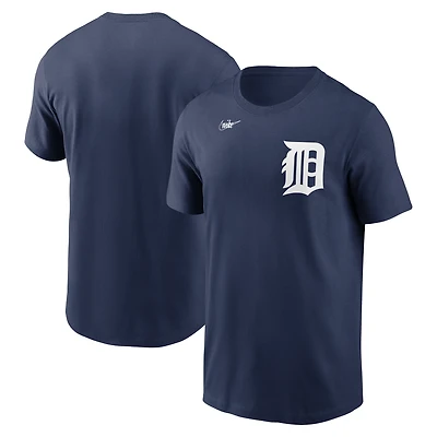 Men's Nike Orange Detroit Tigers Cooperstown Collection Wordmark T-Shirt