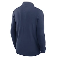 Men's Nike Navy Detroit Tigers Dri-FIT Victory Half-Zip Pullover