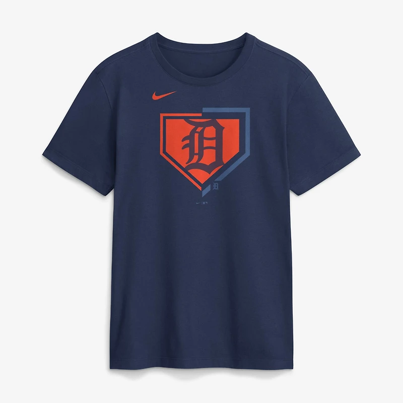 Men's Nike Navy Detroit Tigers Icon T-Shirt