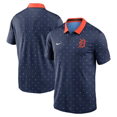 Men's Nike Navy Detroit Tigers Legacy Icon Vapor Dri-FIT Polo