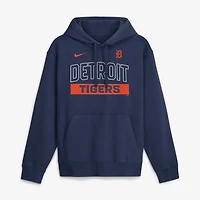 Sweat à capuche Nike bleu marine Detroit Tigers Primetime Club pour homme