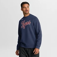 Men's Nike Navy Detroit Tigers Primetime Wordmark Sweatshirt