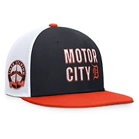 Casquette Snapback Nike Detroit Tigers Pro Trucker bleu marine pour homme