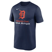 Men's Nike Navy Detroit Tigers Stadium Legend Performance T-Shirt