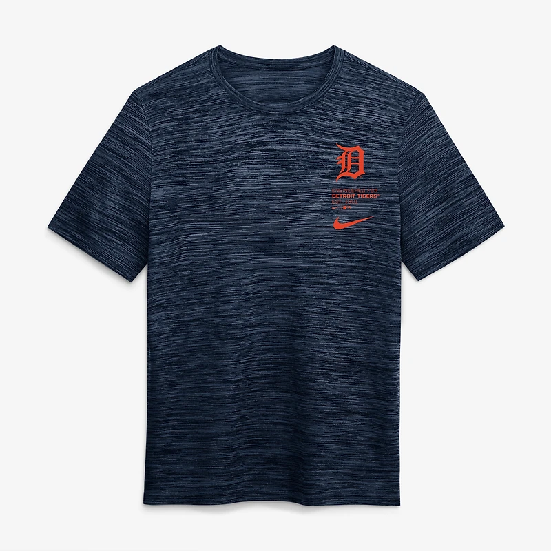 Men's Nike Navy Detroit Tigers Velocity Dri-FIT T-Shirt