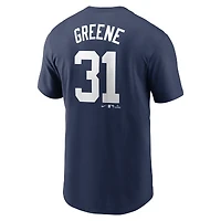 Men's Nike Riley Greene Navy Detroit Tigers Fuse Name & Number T-Shirt
