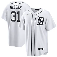 Maillot Nike Riley Greene blanc pour homme, réplique à domicile des Detroit Tigers