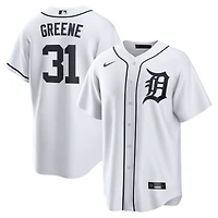 Men's Nike Riley Greene White Detroit Tigers Home Replica Jersey