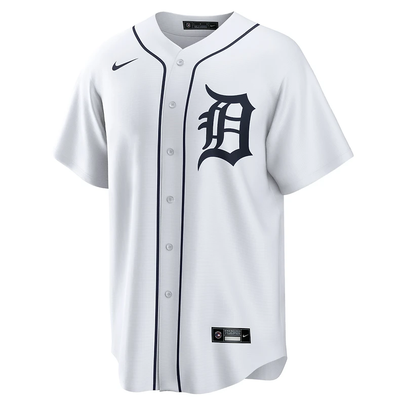 Maillot réplique Nike Riley Greene blanc des Detroit Tigers pour homme