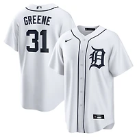 Maillot réplique Nike Riley Greene blanc des Detroit Tigers pour homme